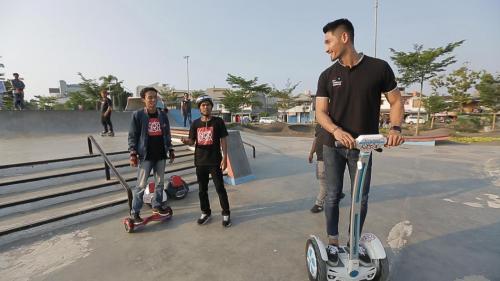 Komunitas Airwheel, Perkenalkan Transportasi Mini Jarak Dekat yang Super Fun